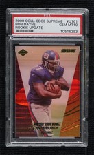 2000 Collector's Edge Supreme Rookie Foil Update Ron Dayne PSA 10 GEM MT 0yn1