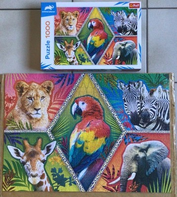 Trefl Puzzle, 1000 Teile, Exotic Animals