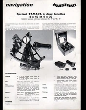 LORIENT (56) SEXTANT NAVIGATION EQUIPMENT, CALCULATOR "PLASTIMO" Tract 1960-1970