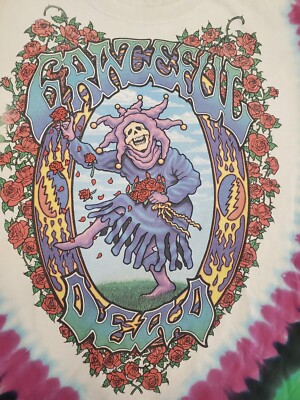 Grateful Dead ビンテージ バックル Grateful Dead T Shirt Vintage 1993 Jester Seasons Endless Tour XL