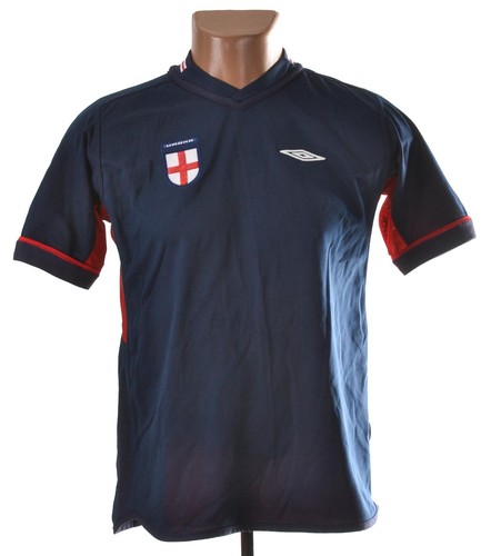 ENGLAND 2002/2004 AWAY FOOTBALL SHIRT UMBRO SIZE S ADULT - Picture 3 of 7