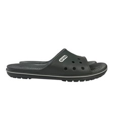 Crocs Crocband II Gray Slides Slip On Size W9 M7