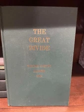 The Great Devide Vol 38 BJ Palmer Chiropractic Green Book 1st Edition 1966
