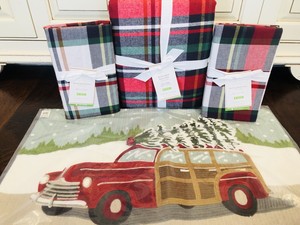 Pottery Barn Declan King Duvet Woody Pillow Euro Shams Christmas