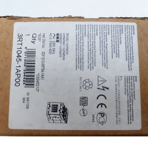 80A 37kW 230V AC 50Hz Contactor In Box For Siemens 3RT1045-1AP00 3RT10451AP00 - Picture 4 of 7