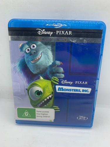 Monsters, Inc. (Blu-ray & DVD, 2001) Region B Disney FREE POST