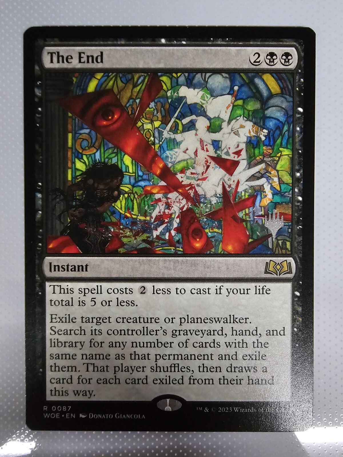 The End (Promo, Foil), magic the gathering