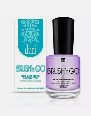 DURI BRUSH N GO Dry And Shine Speedy Top Coat -0.61 oz