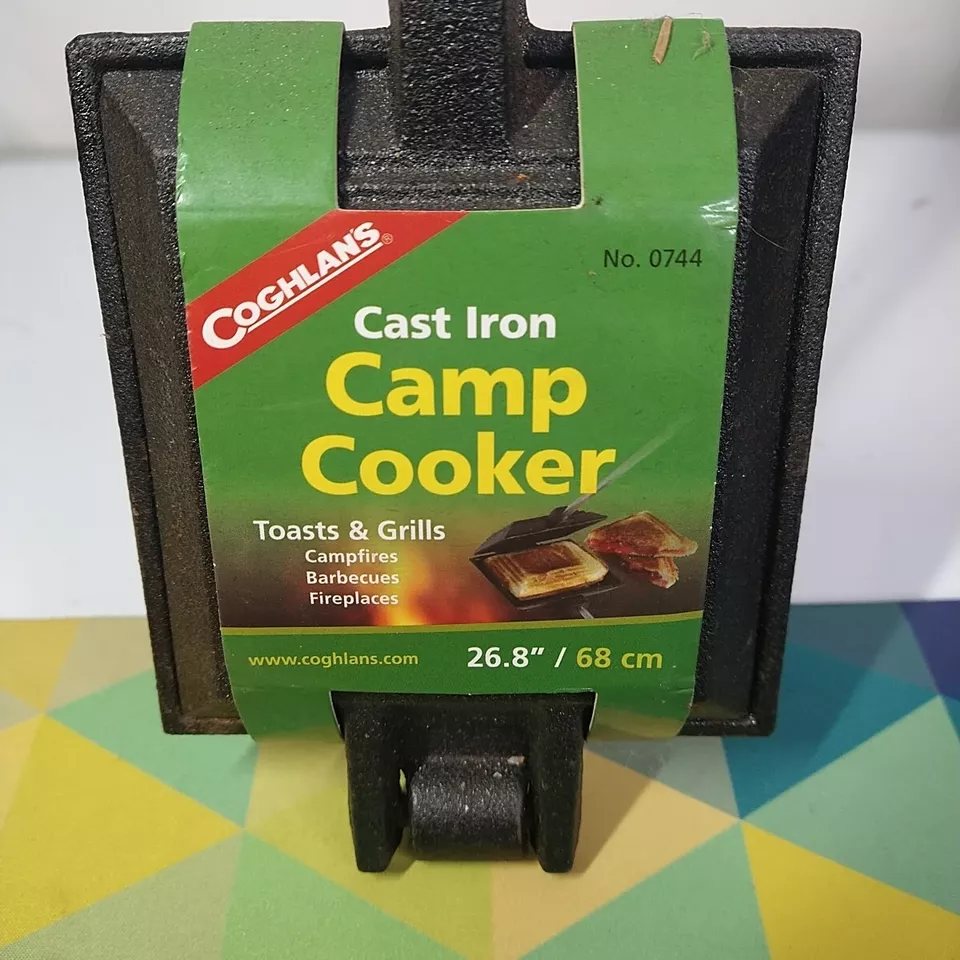 Coghlan's Cast Iron Camp Cookers Outdoor Cooking Toasts & Grills Over Campfires - Image 2 of 4