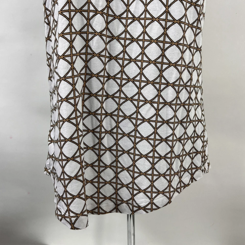 Banana Republic Tank Top Women's XS Draped Spaghetti Strap White Stretch Casual - Image 4 of 4