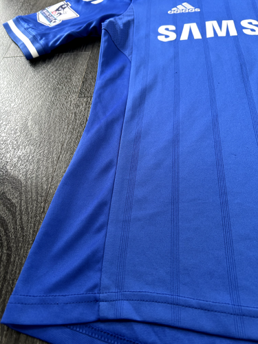 Original Authentic Adidas Chelsea 2013/2014 Home Shirt HAZARD 17 Herren Small - Bild 6 von 21