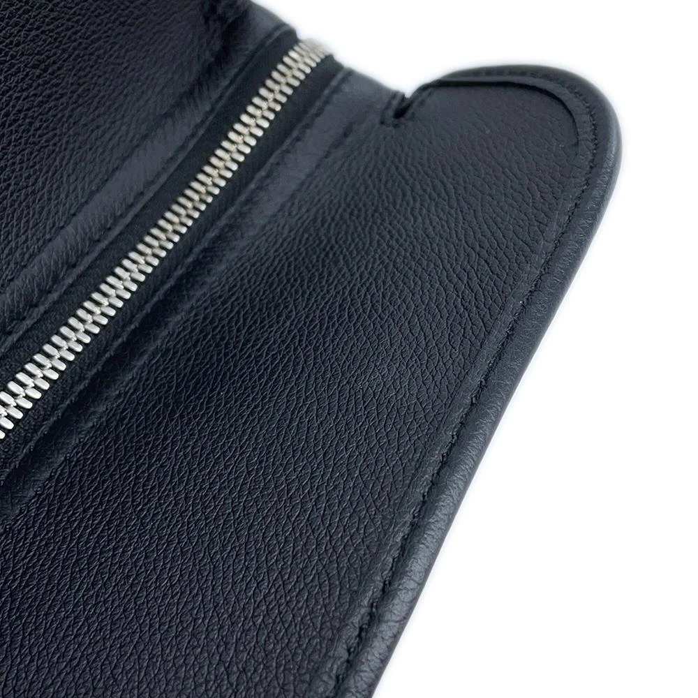 GOYARD Borsa tote bordeaux rivestita in PVC tela pelle nera BOURGOMMLTY01CL01P