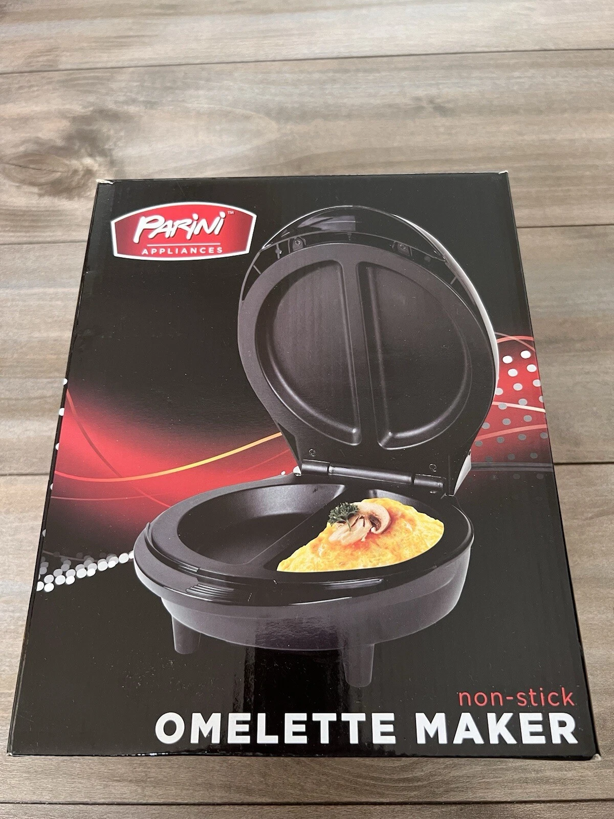 PARINI NON STICK OMELETTE MAKER Breakfast Appliance New In Box
