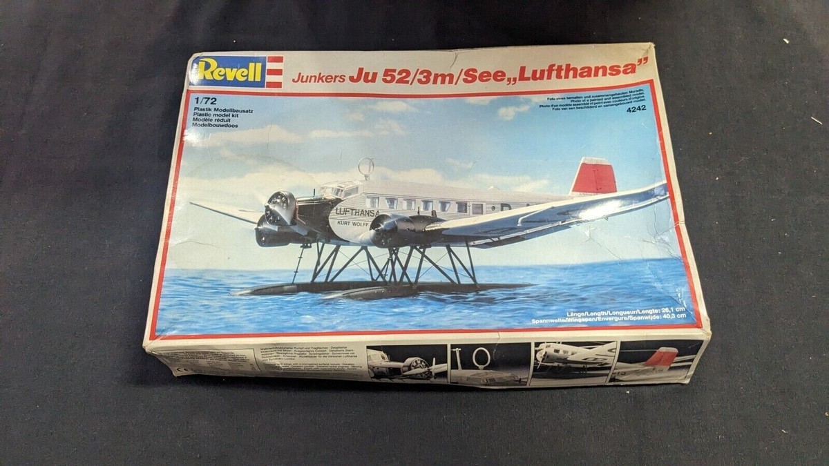【新品・希少品】Revell Junkers Ju 52/3m Revell 1/72 Junkers Ju-52/3m/See 