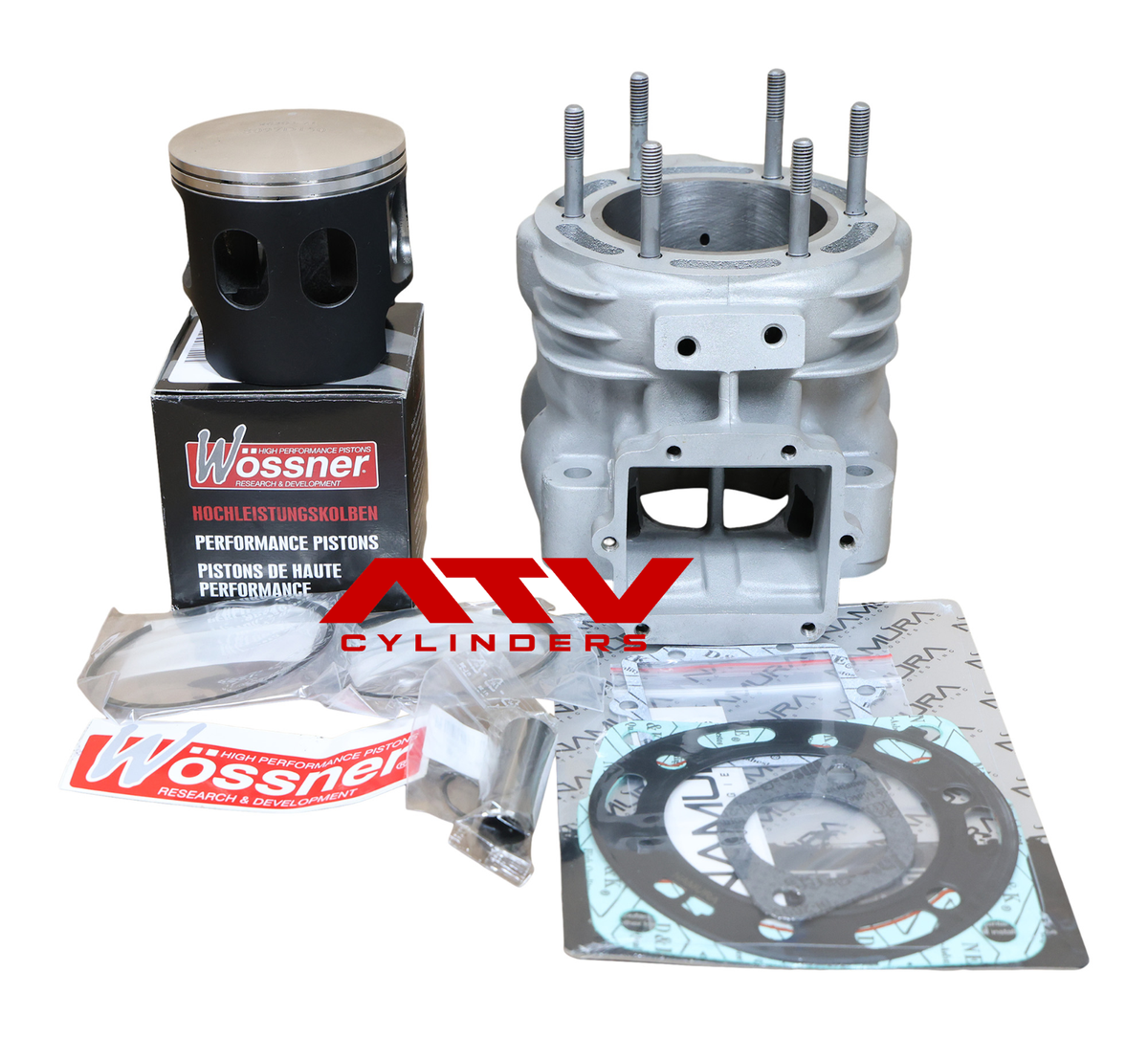 1996-1999 Polaris Sport 400 Cylinder Jug Piston Topend Rebuild Kit