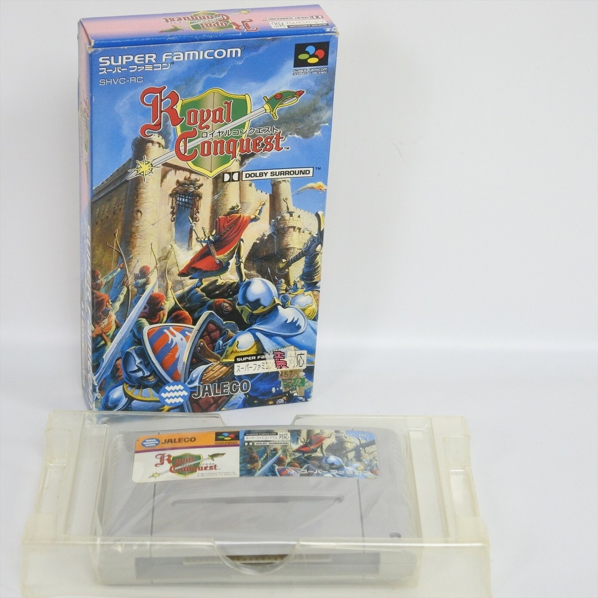 ROYAL CONQUEST Super Famicom No Instruction 2218 Nintendo sf | eBay