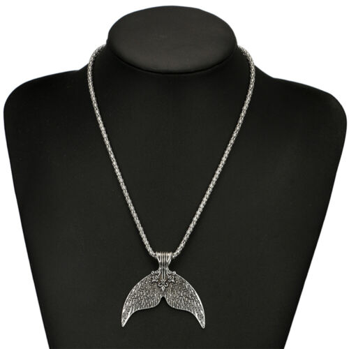 Beach Jewelry Bohemian Ethnic Pendant Necklace Fishtail Man