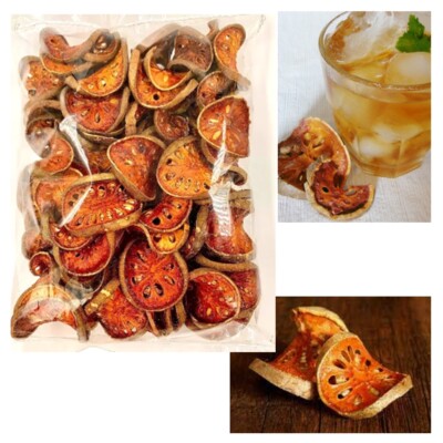 Dried Quince Bael Fruit Thai Herbs Drink Sun Dried Health Care 300g Aegle Marnie