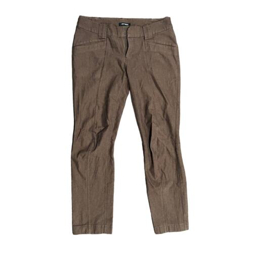 ARC'TERYX Trim Fit Women's Pants | Size 6 Brown Front Seams & Pockets