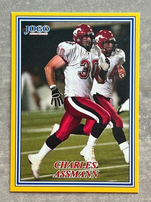 CHARLES ASSMANN Football's Dirtiest Funniest Name Real Trading Card ''Seinfeld''