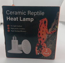 150W Ceramic Heat Emitter Reptile Heat Lamp Bulb No Light Emitting 110V