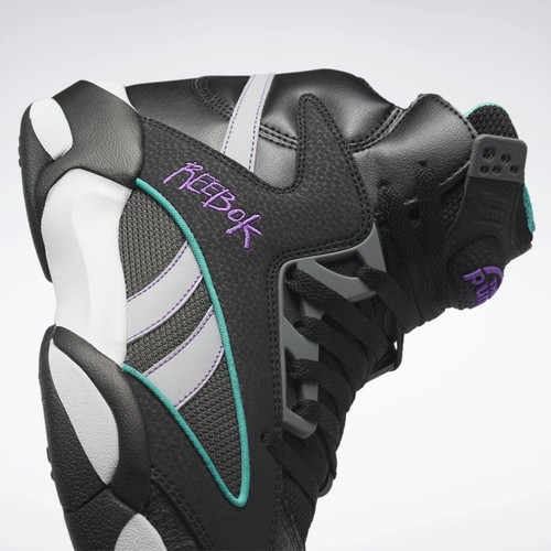 Reebok Classics Shaq Victory Pump Shoes Core Black / Pure Grey 8 / Cloud White - 第 9/11 張圖片