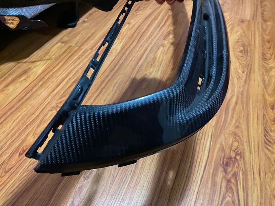 MERCEDES OEM 15-17 S65 AMG Rear Diffuser Bumper-Upper Panel 2178850900 - Image 3 of 4