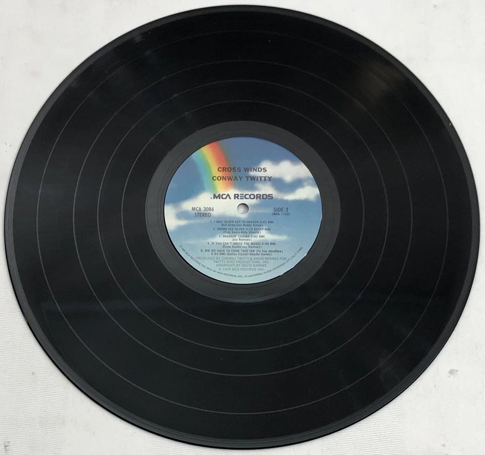 Conway Twitty Cross Winds Record - Image 4 of 4