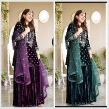pakistani shalwar kameez TOP WITH BOTTOM WITH DUPATTA SET