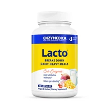Lacto, Digestive Enzymes for Complete Dairy Digestion, Offers Fast-Acting Gas...