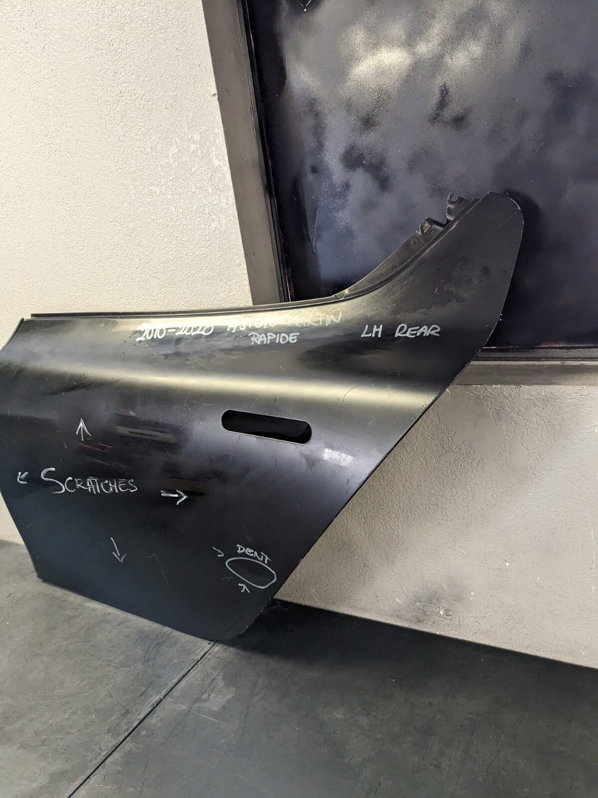 2010 2012 2014 2016 2018 2019 2020 ASTON MARTIN REPIDE REAR LEFT DOOR SHELL OEM