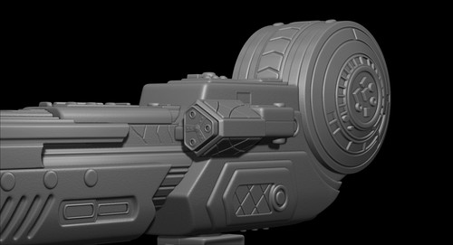 Predator Shoulder Cannon plasma Two Size File for 3D Printer - Model Printing - 第 10/24 張圖片