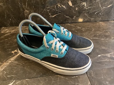 glitter blue vans