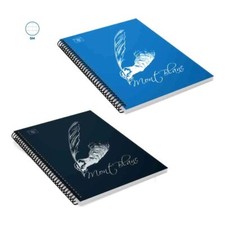 Quaderno con spirale a quadretti 5mm  A4 MONTBLANC Pigna