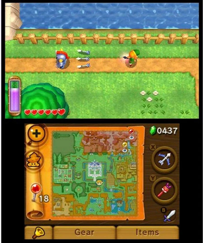 The Legend of Zelda: A Link Between Worlds - Nintendo 3DS - Image 4 of 4