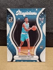 2023-24 Basketball Panini Donruss Magicians Brandon Miller #5 Hornets RC SP