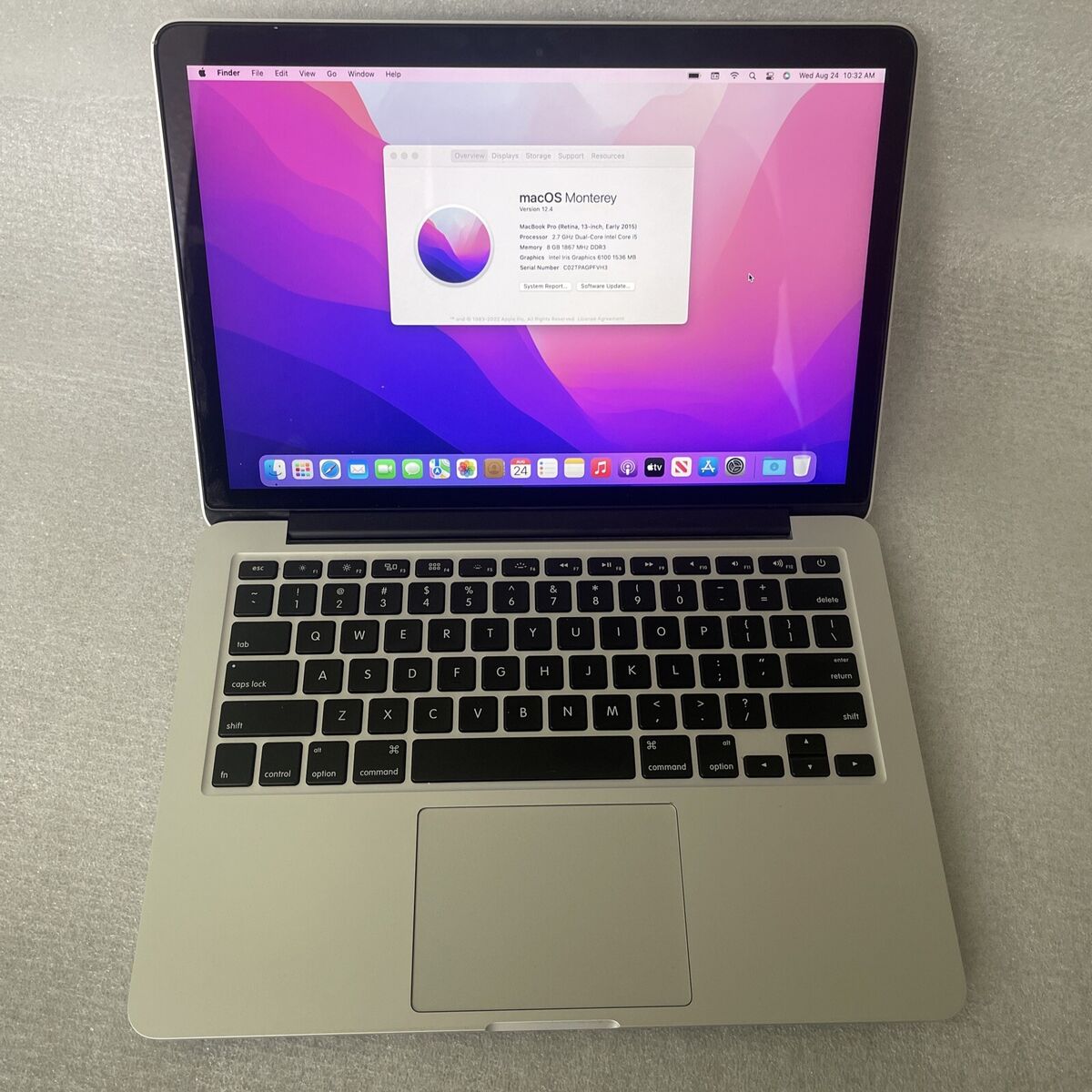 MacBook Pro Apple Retina Core i5 2015