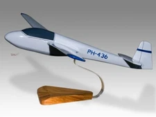 Schleicher ASK 13 Solid Kiln Dried Mahogany Wood Handcrafted Display Model