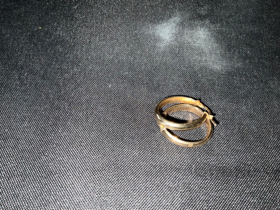 9ct Gold Hoop Earring 375 Hallmarked eBay