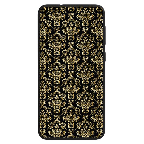 For Huawei Series Gold Damask Pattern Theme Print Mobile Phone Back Case Cover 1 - Picture 2 of 10