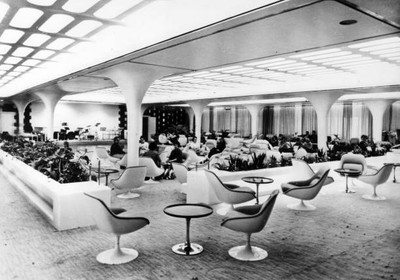 Queens Room Aboard British Liner Queen Elizabeth Ii 1969