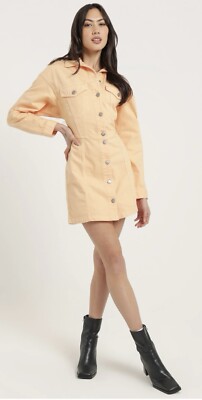 Nobody Denim Apricot Demi Dress L/S Size XS (RRP $349) BNWT | eBay UK