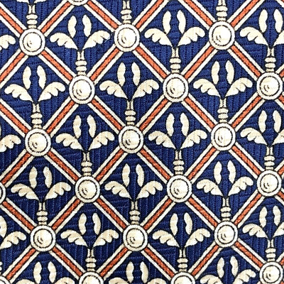 Pierre Balmain Mans Tie Blue Beige Red Necktie 58'' x 3.75 W