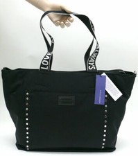 NWT REBECCA MINKOFF Baby Bag Tote Nylon Studded Black 295