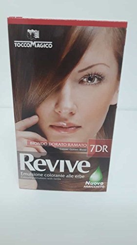 Tocco Magico Revive Emulsione Colorante per Capelli Biondo Dorato Ramato 60 ML