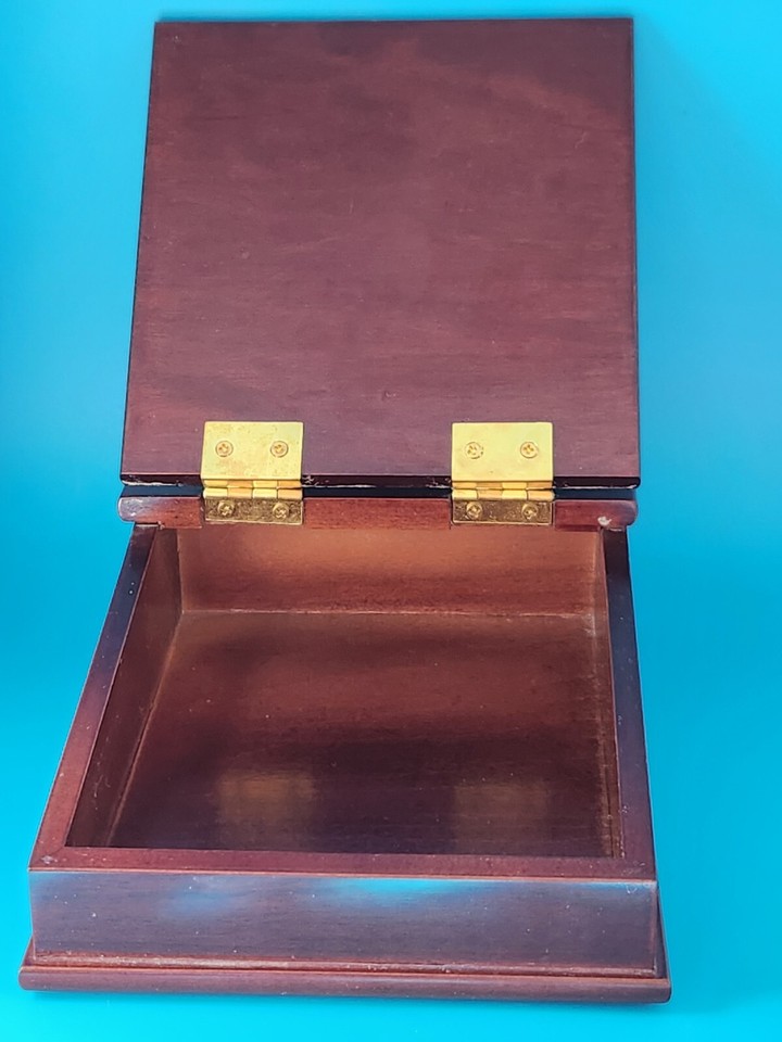 VTG Bombay Company 1992 Mahogany Mini Lap Desk Stationary/ Writing/Pen