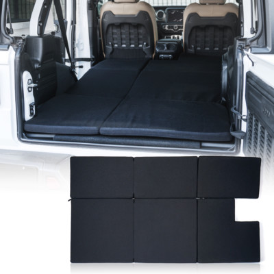 Xprite Black Sleep Mattress Portable Camping Pad Bed for 18-24 Jeep Wrangler JL