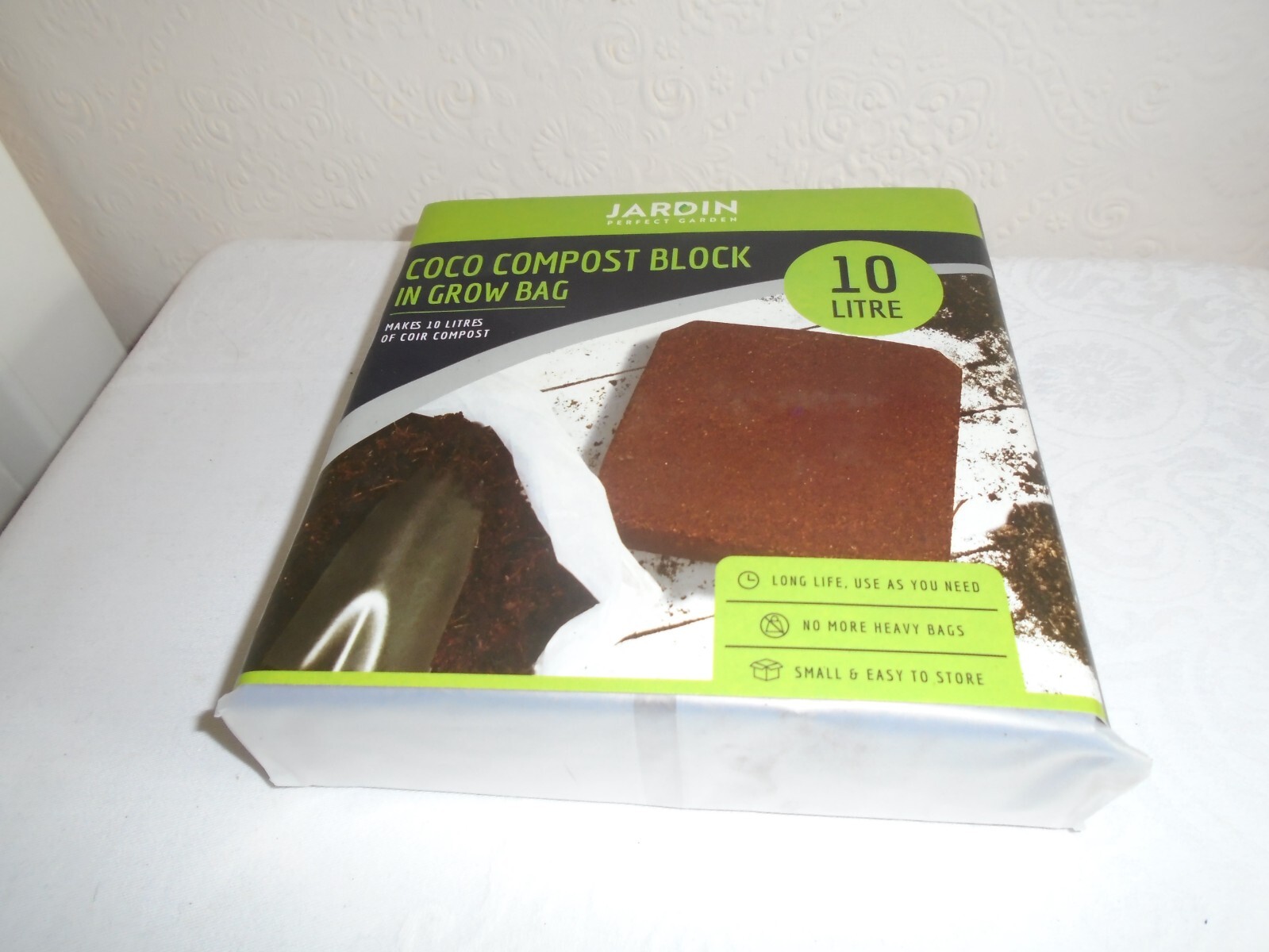 10 Litre Jardin Coco Coir Compost Block | eBay UK