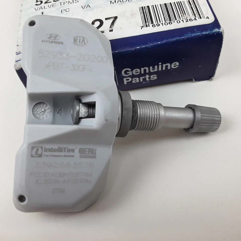 Sensor de presión de válvula Tpms para Hyundai Azera Elantra 2006-2010 Santa Fe 2007-09 Foto 4 de 4