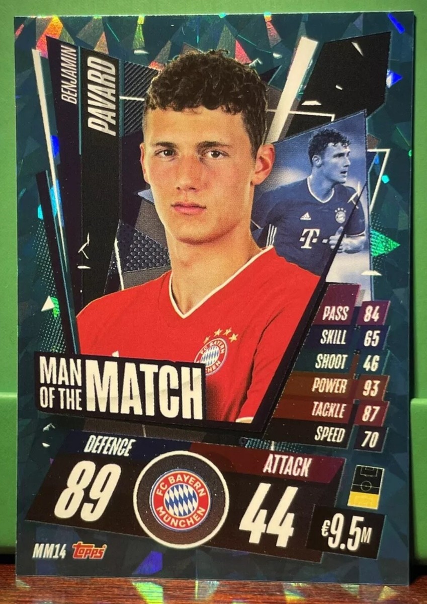 Man of the Match Attax 2020/2021 Topps 20/21 Champions League # MM